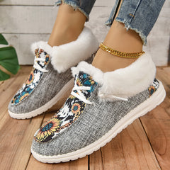 Sunflower Warm Fur Lined Low Cut Boots Women's Footwear