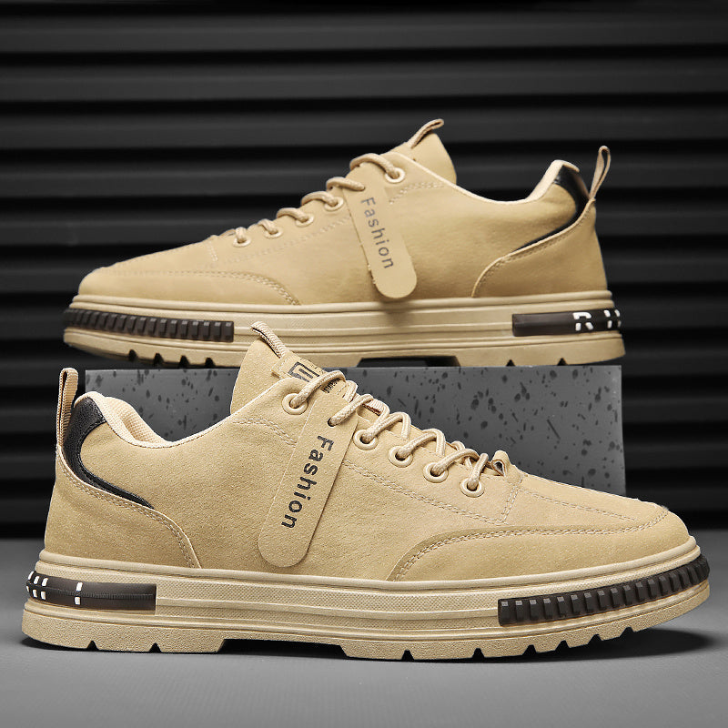 Men's Lace up Sneakers Casual Walking Shoes Comfortable And Breathable