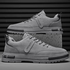 Men's Lace up Sneakers Casual Walking Shoes Comfortable And Breathable