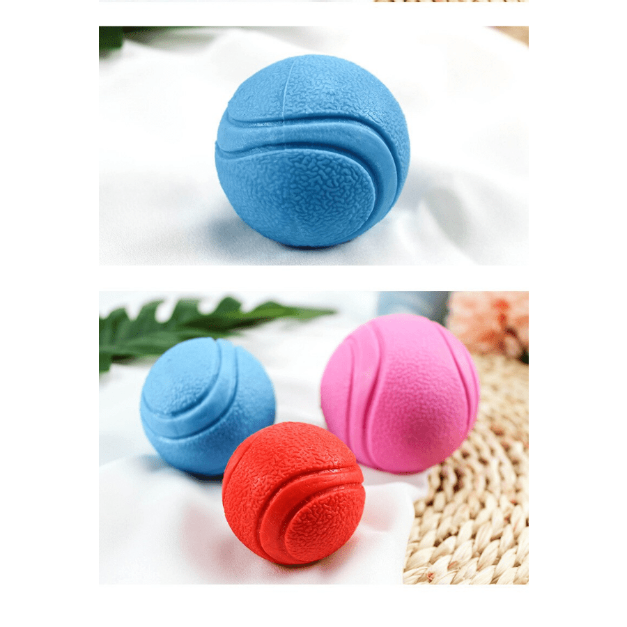 Durable Rubber Dog Toy for Outdoor Play and Training
