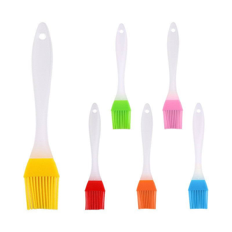 10pcs Silicone Portable Barbecue Baked Food Brush Kitchen Pancake Brush