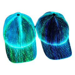 LED Fiber Optic Light Cap for Bar Jumping