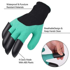 Digging Gloves Gardening Labor Protection Paws Garden Planting Weeding