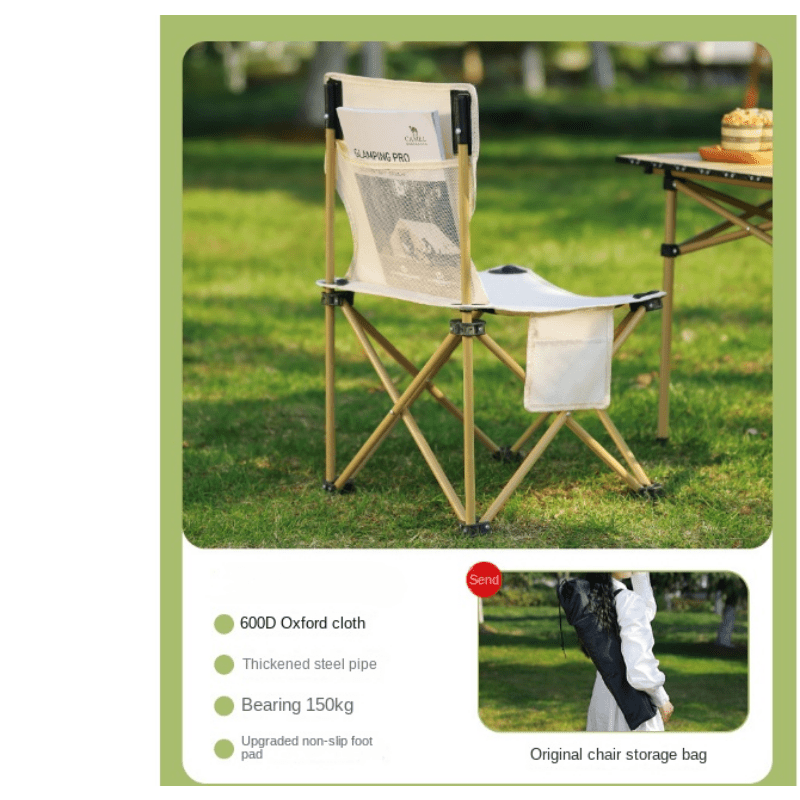 Portable Folding Chair for Outdoor Camping Fishing
