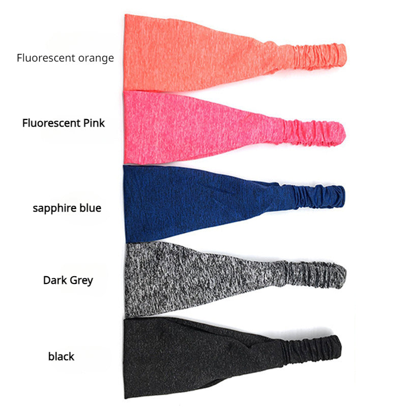 Quick Drying Yoga Hairband for Running Cycling Fitness