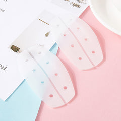 Invisible Silicone Shoulder Pads Soft Non slip Self adhesive Bra Strap Cushions