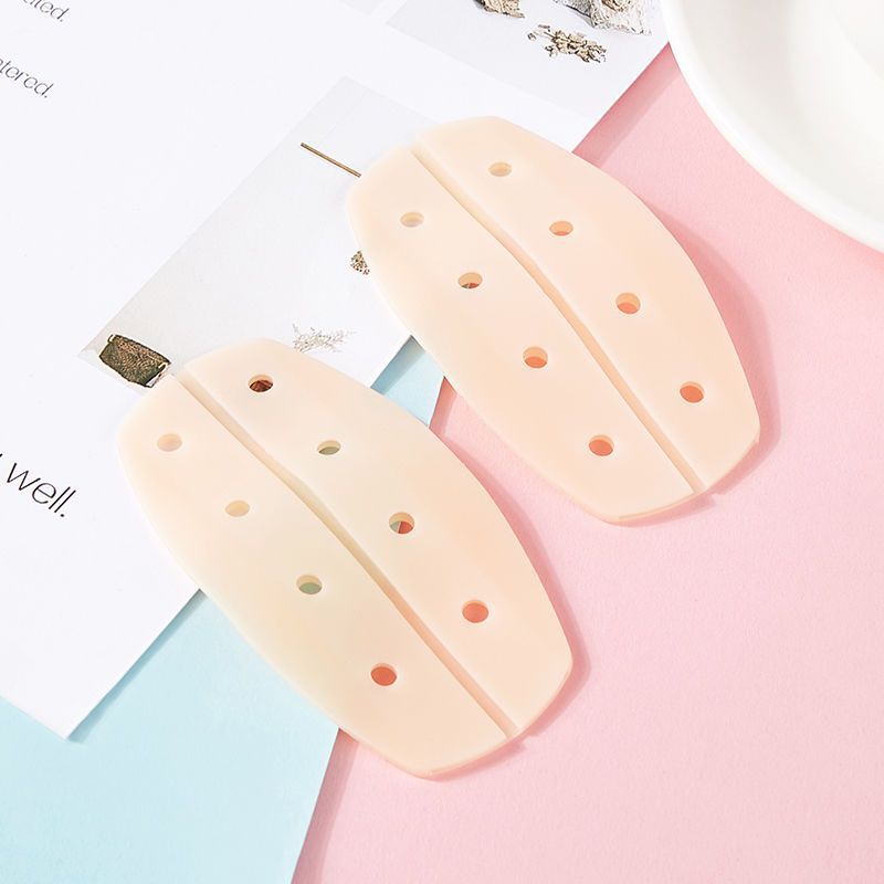 Invisible Silicone Shoulder Pads Soft Non slip Self adhesive Bra Strap Cushions
