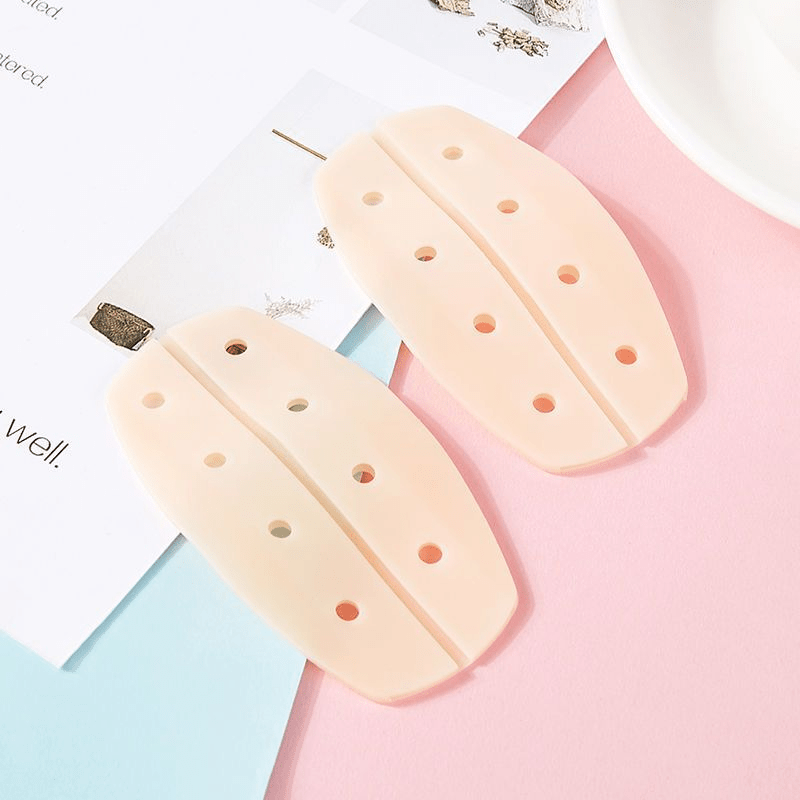 Invisible Silicone Shoulder Pads Soft Non slip Self adhesive Bra Strap Cushions
