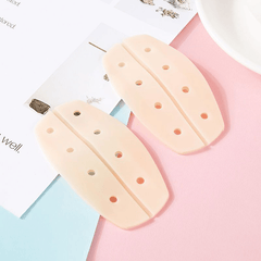 Invisible Silicone Shoulder Pads Soft Non slip Self adhesive Bra Strap Cushions