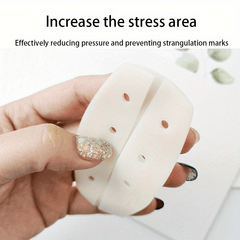 Invisible Silicone Shoulder Pads Soft Non slip Self adhesive Bra Strap Cushions