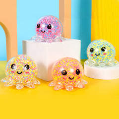 Glowing Light Squid Vent Ball Stress Relief Plaything Gift