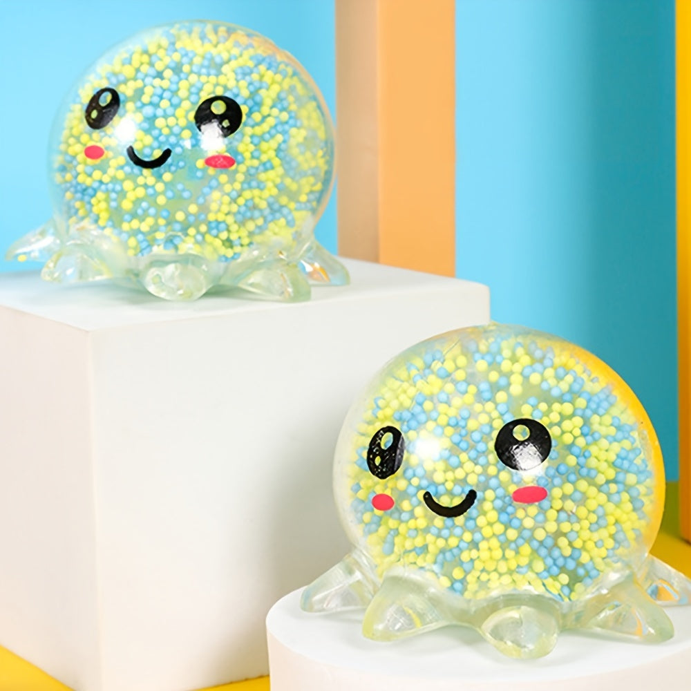 Glowing Light Squid Vent Ball Stress Relief Plaything Gift