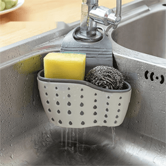 Thickened Double Layer Sink Hanging Bag Storage Rack
