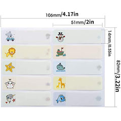 200 Cartoon Self-adhesive Stickers 20 Total Stickers