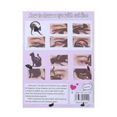 2Pcs Cat Eye Stencil Eyeliner Makeup Tool