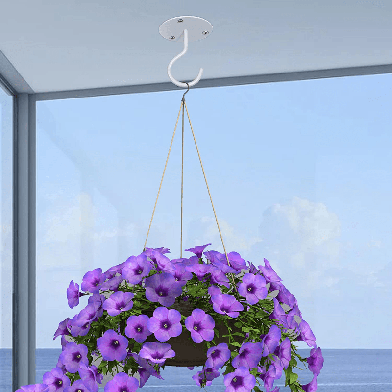 Ceiling Hook Plant Hook Wall Hanging Flower Basket Hook