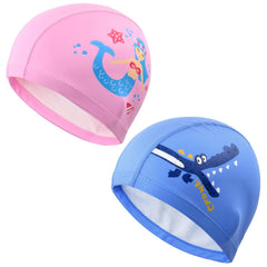 Silicone Swim Cap for Adults Waterproof Swimming Hat for Men and Women