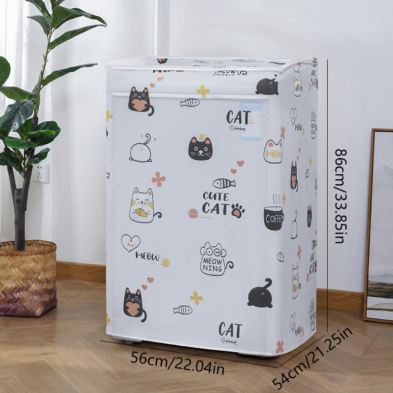 Waterproof Washing Machine Dust Cover, Thickened Design