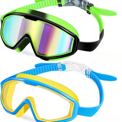 Kids Swimming Goggles Anti Fog No Leak Clear Swim Goggles Boys Girls