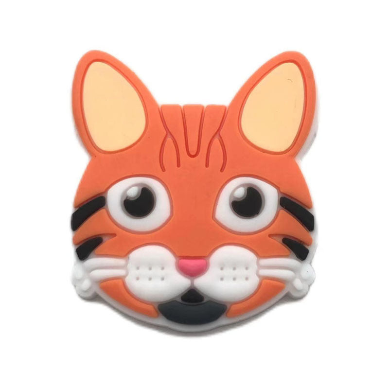 16pcs Pet Dogs & Cats Shoe Charms For Slipper Sandals DIY Shoes Pins