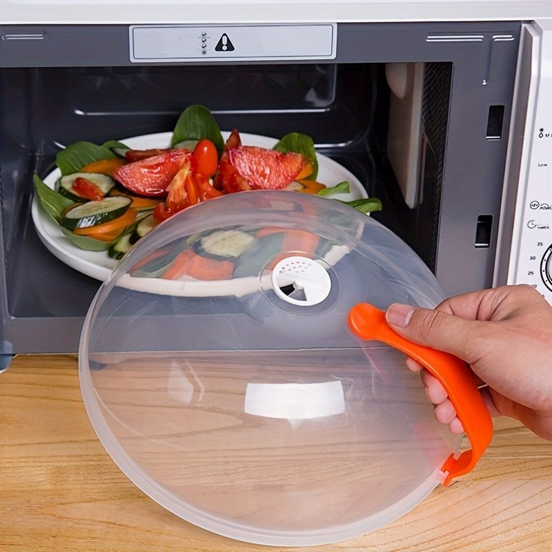Plastic Microwave Plate Cover Splash Proof Food Cover