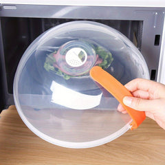 Plastic Microwave Plate Cover Splash Proof Food Cover