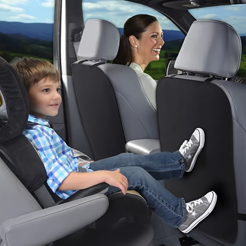 2pcs Kids Car Rear Seat Anti kick Pad