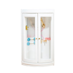 Wooden Bathroom 1:12 Scale Dollhouse Shower Room Decor
