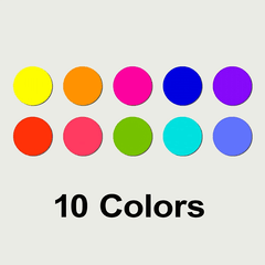 210pcs Coding Labels Circle Dot Stickers Round Sticky Dots 10 Colors