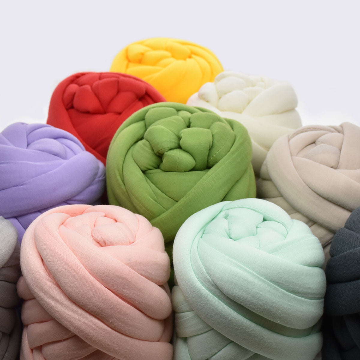 250g Chunky Cotton Yarn for Hand Knitting Crochet Soft Big DIY Arm Knitting