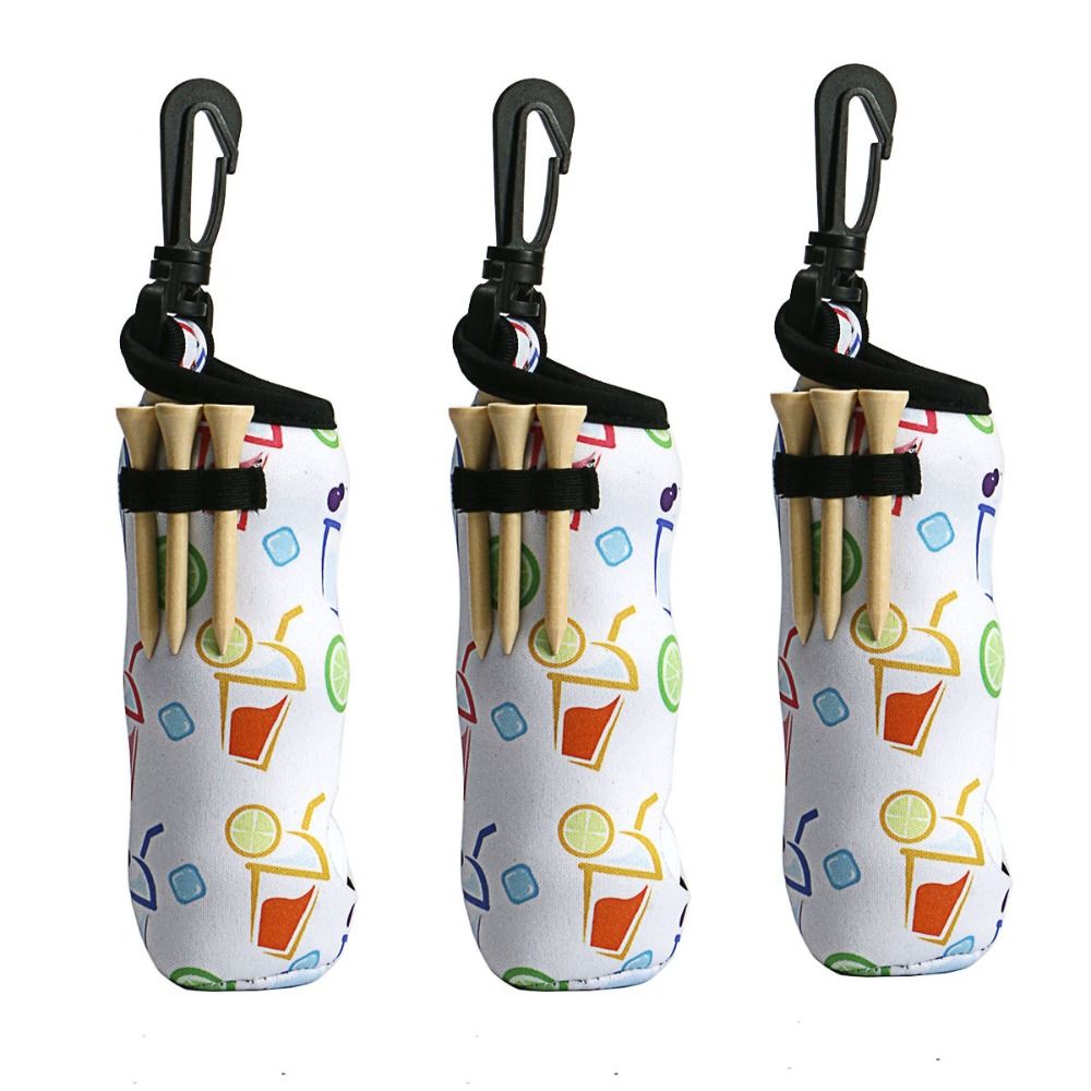 Digital Printing Golf Ball Waist Bag Golf Waist Pouch Bag For Golf Training
