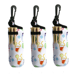 Digital Printing Golf Ball Waist Bag Golf Waist Pouch Bag For Golf Training