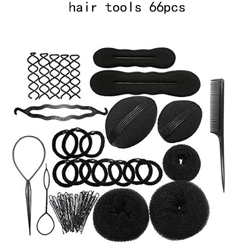 66pcs Hair Styling Accessories Set for Women