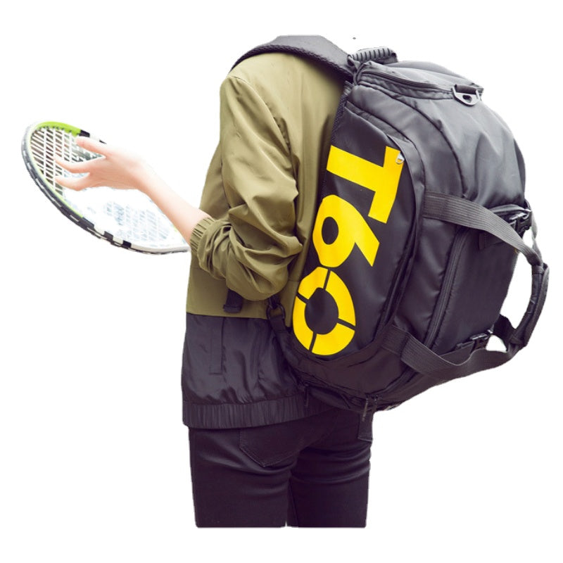 T60 Pattern Backpack Double Shoulder Outdoor Sports Bag