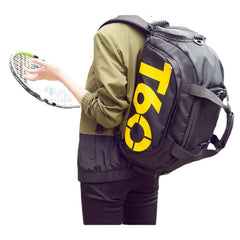 T60 Pattern Backpack Double Shoulder Outdoor Sports Bag