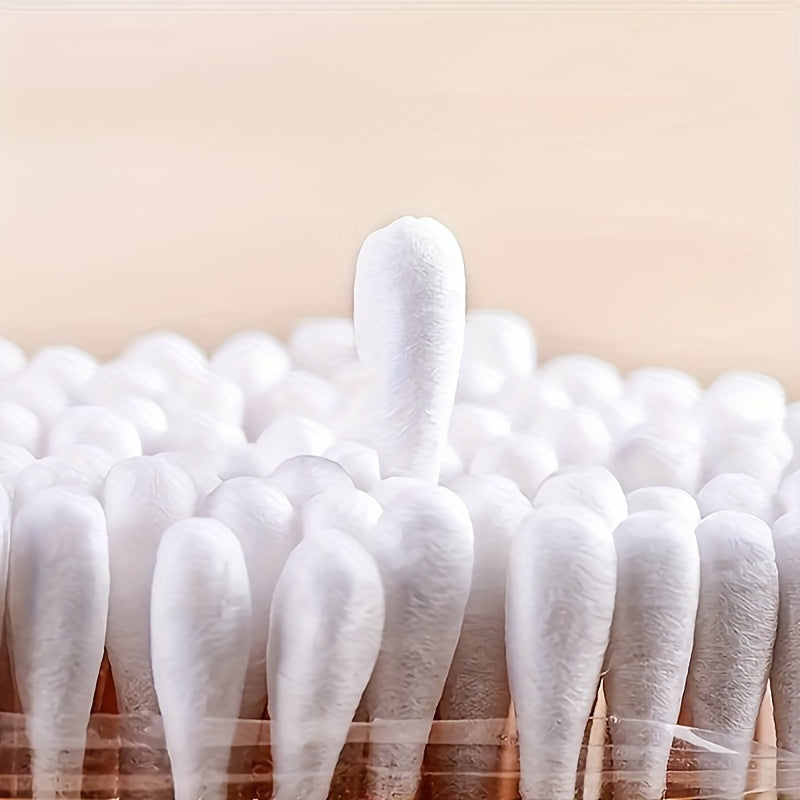 100pcs Double-headed Disposable Cotton Swabs Beauty Makeup Remover