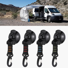 1pc Tent Suction Cup Hook Anchor Outdoor Car Camping Tarp Tie Down