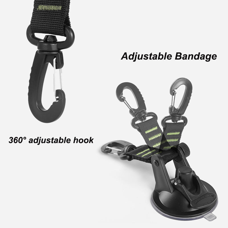 1pc Tent Suction Cup Hook Anchor Outdoor Car Camping Tarp Tie Down
