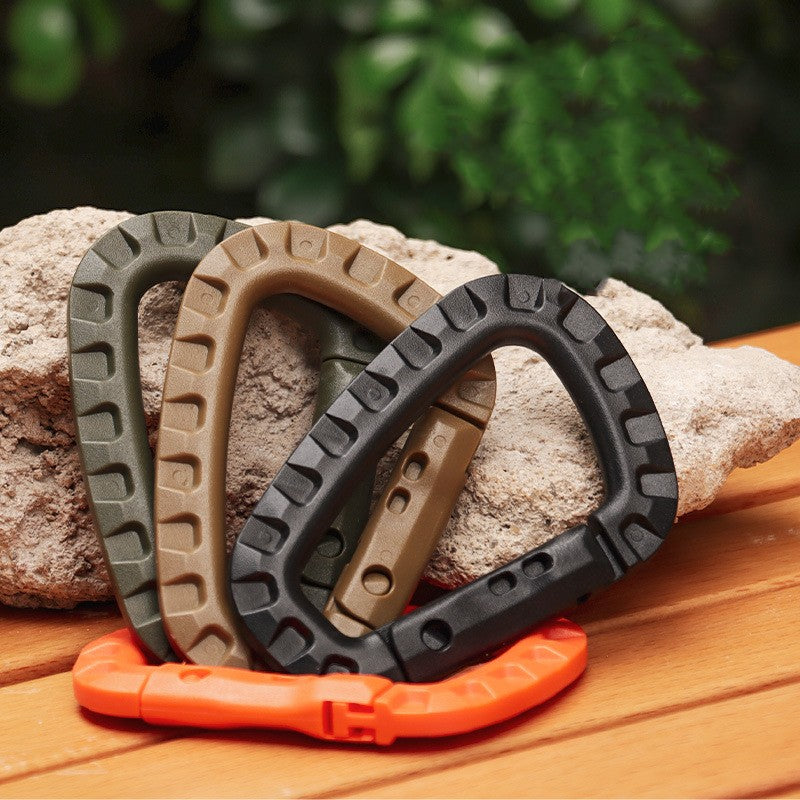 Durable Lightweight Tactical Carabiner for Outdoor Hanging