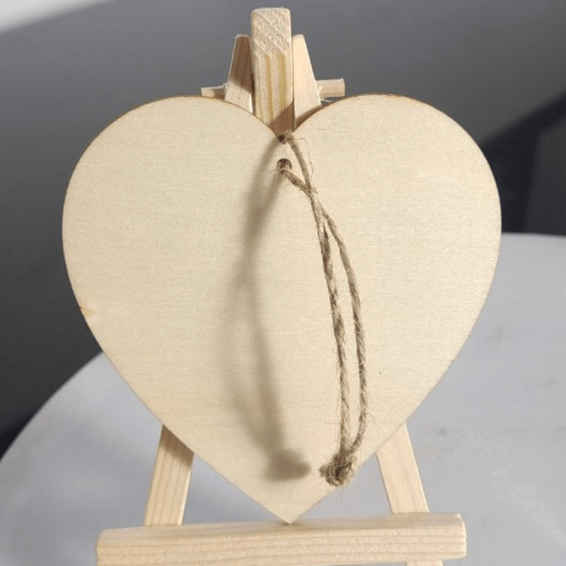 Wooden Heart Gift for Grandma From Grandchildren - Mother's Day Present