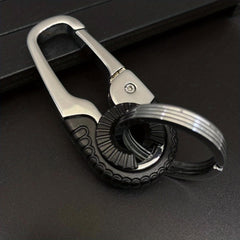 Stainless Steel Keychain Hook for Outdoor Camping Hiking Fishing