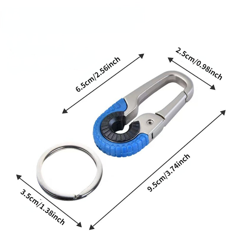 Stainless Steel Keychain Hook for Outdoor Camping Hiking Fishing