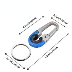 Stainless Steel Keychain Hook for Outdoor Camping Hiking Fishing