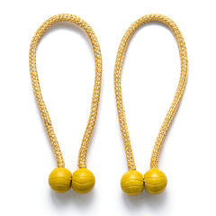 2pcs Minimalist Magnetic Curtain Tiebacks for Bedroom and Living Room