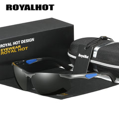 RoyalHot Aluminum Magnesium Polarized Sunglasses UV400 Sport Driving