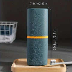 Dustproof Toothbrush Holder Portable Cup Storage Box for Traveling Camping