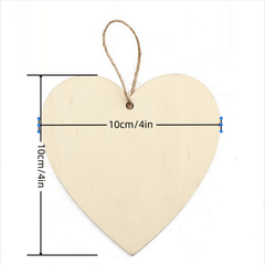 Good Friends Are Like Stars Wooden Heart Sign Christmas Gift