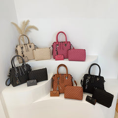 3pcs Crossbody Bag Handbag And Coin Purse Set Women's Bags Messenger Bag