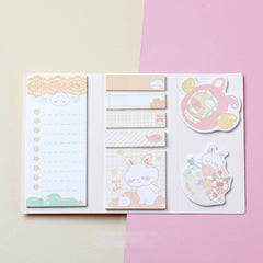 Cartoon Sticky Note Set for Students