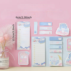 Cartoon Sticky Note Set for Students